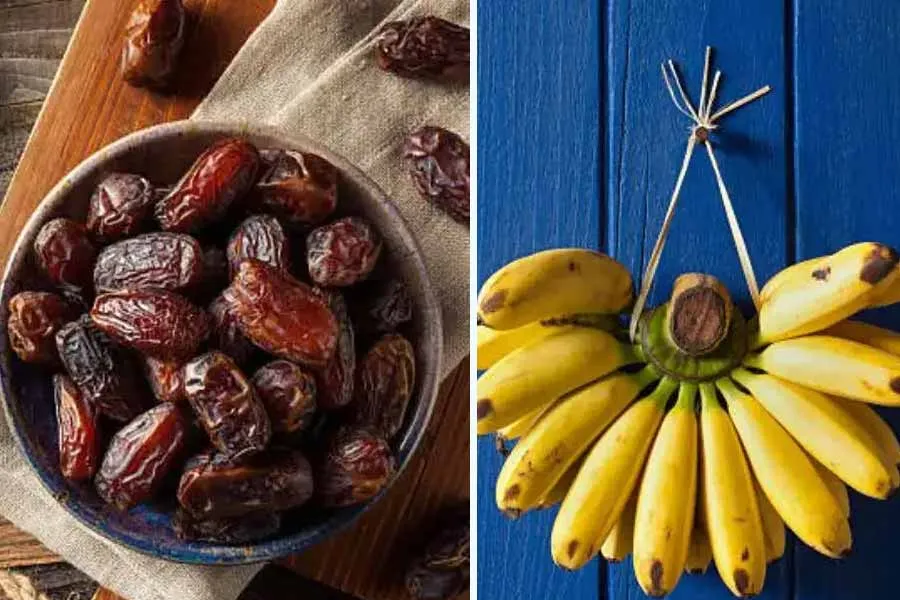 Datle vs. banány: jak vybrat ovoce podle situace