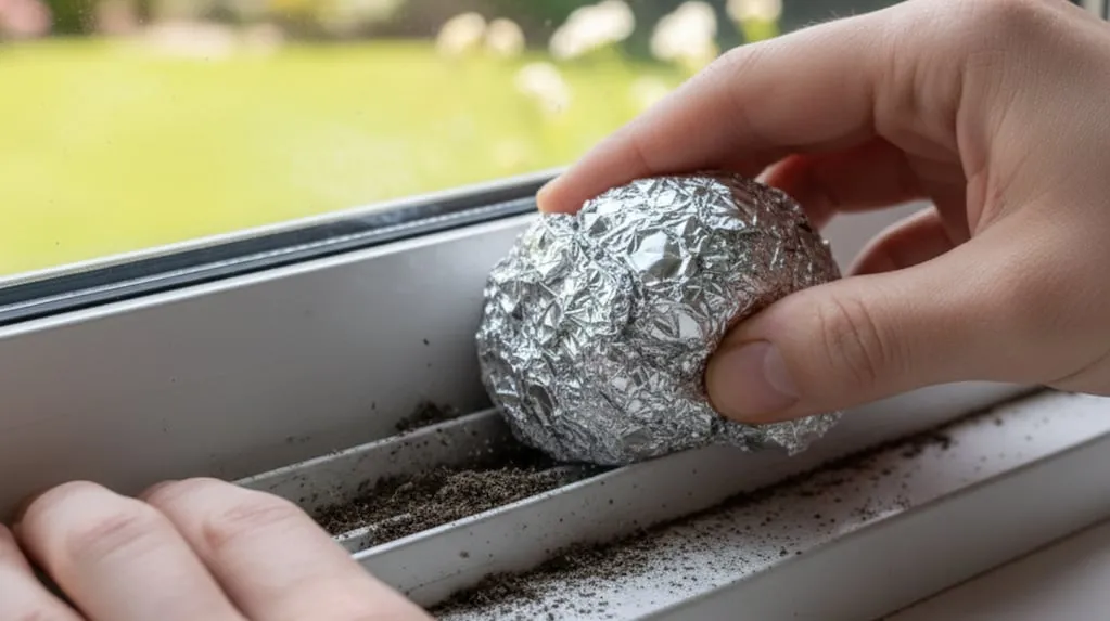 Jak snadno a efektivně vyčistit posuvná okna pomocí alobalu