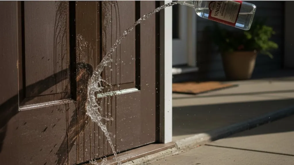 Lít ocet u vchodových dveří: proč to lidi doporučují a k čemu to je