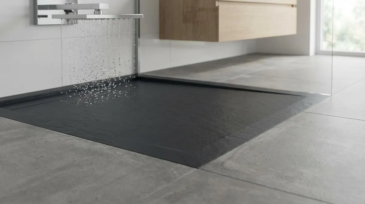 Konec plně obložených sprch: nový směr v koupelnovém designu