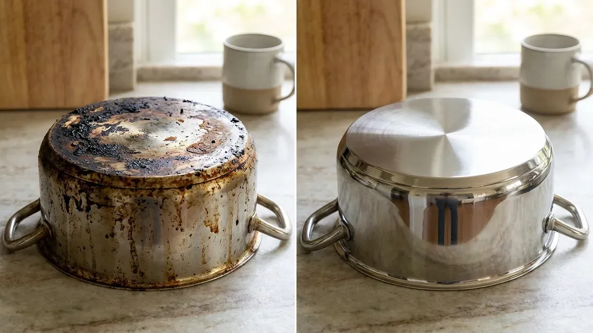 Jednoduchý trik s Colou proti připáleninám a mastnotě v kuchyni